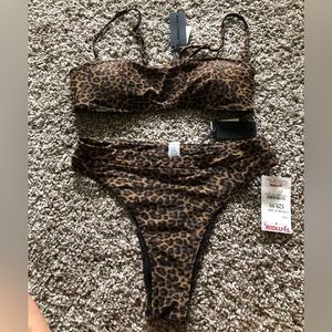 Kendall & Kylie high waisted bikini